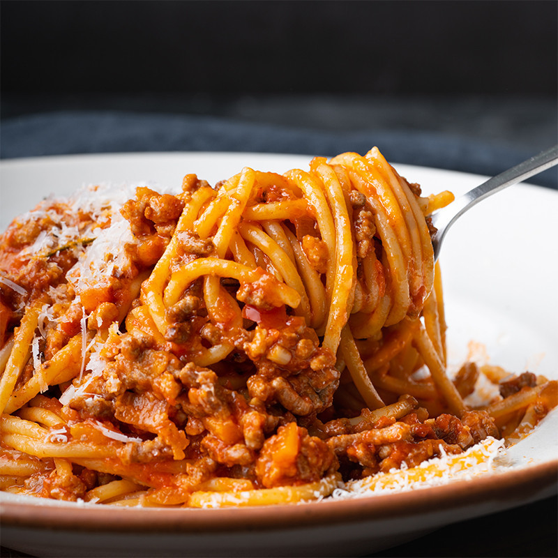 FUSILLI (SPIRELLI) BOLOGNESE FUSILLI (SPIRELLI) BOLOGNESE