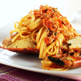 VERSE LINGUINE MET VERSE KRAB