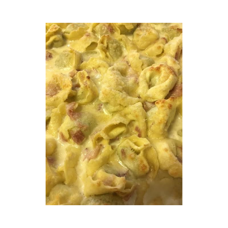 GEGRATINERDE TORTELLONI MET HESP GEGRATINERDE TORTELLONI MET HESP